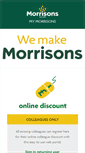 Mobile Screenshot of mymorrisons.com