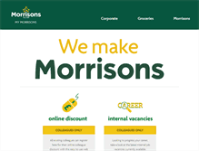 Tablet Screenshot of mymorrisons.com